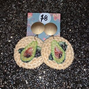 Avocado earrings